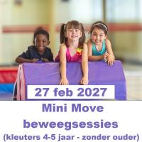 MiniMove kleuters 4-5 jaar zonder ouder