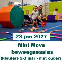 MiniMove kleuters 2-3 jaar met ouder