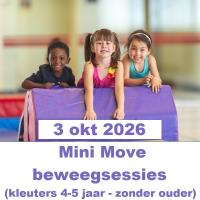 MiniMove kleuters 4-5 jaar zonder ouder
