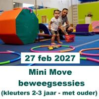 MiniMove kleuters 2-3 jaar met ouder